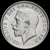 1917 George V Silver Sixpence Obverse