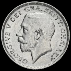 1917 George V Silver Sixpence Obverse
