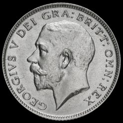 1921 George V Silver Sixpence Obverse