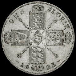 1925 George V Silver Florin Reverse