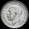 1926 George V Silver Sixpence Obverse