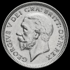 1926 George V Silver Sixpence Obverse