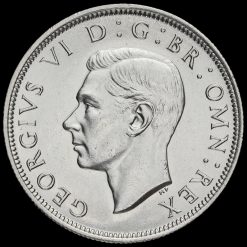 1937 George VI Silver Half Crown Obverse