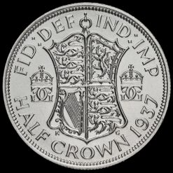 1937 George VI Silver Half Crown Reverse