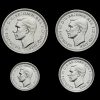 1937 George VI Silver Proof Maundy Set Obverse