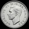 1937 George VI Silver Proof Scottish Shilling Obverse