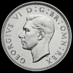 1937 George VI Silver Proof Scottish Shilling Obverse