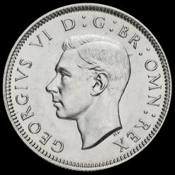 1938 George VI Silver Scottish Shilling Obverse