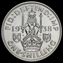 1938 George VI Silver Scottish Shilling Reverse