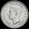 1940 George VI Silver Sixpence Obverse