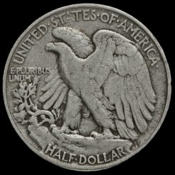 USA 1945 Walking Liberty Silver Half Dollar Reverse