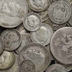 500 Grams of Circulated Pre 1920 British .925 Silver Bullion Investment Coins