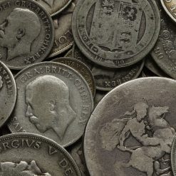 500 Grams of Circulated Pre 1920 British .925 Silver Bullion Investment Coins