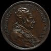Italy, Papal States, 1725 Benedict XIII Bronze Medal Obverse