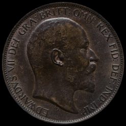 1902 Edward VII Penny Obverse