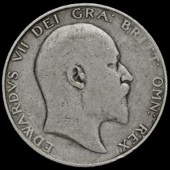1903 Edward VII Silver Half Crown Obverse