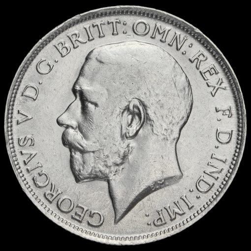 1914 George V Silver Florin Obverse