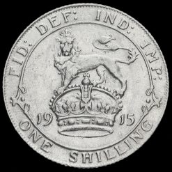 1915 George V Silver Shilling Reverse