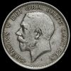 1917 George V Silver Half Crown Obverse