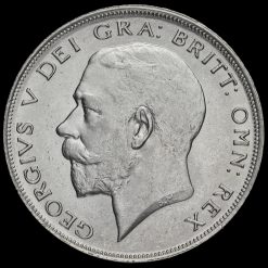 1922 George V Silver Half Crown Obverse