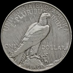 USA 1922 D Silver Peace Dollar Reverse