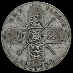 1925 George V Silver Florin Reverse
