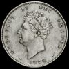 1826 George IV Milled Silver Shilling Obverse