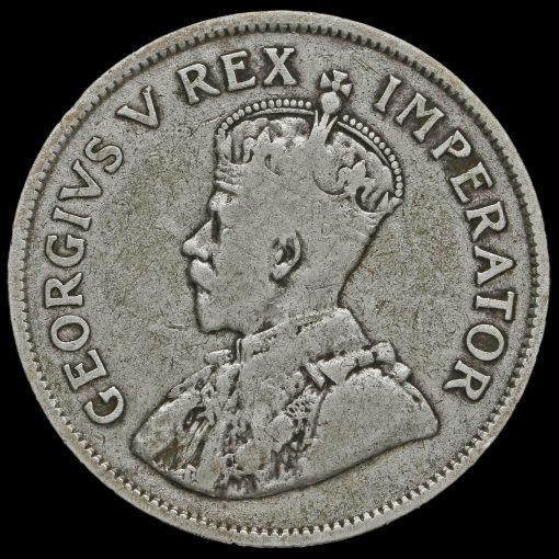 South Africa 1928 Silver 2 1/2 Shillings Obverse