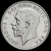 1928 George V Silver Half Crown Obverse