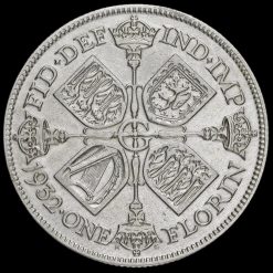 1932 George V Silver Florin Reverse