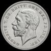1935 King George V Rocking Horse Silver Jubilee Crown Obverse