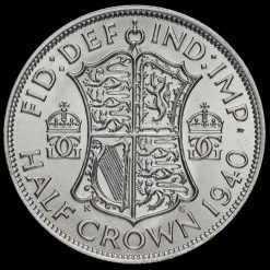 1940 George VI Silver Half Crown Reverse