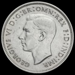 Australia 1941 George VI Silver Florin Obverse
