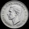 Australia 1942 George VI Silver Florin Obverse