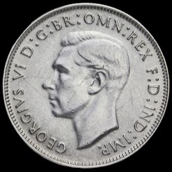 Australia 1942 George VI Silver Florin Obverse
