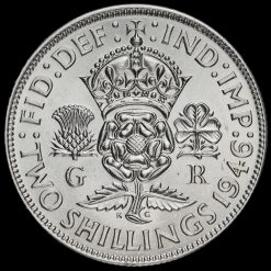 1946 George VI Silver Two Shilling Coin / Florin Reverse