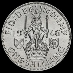 1946 George VI Silver Scottish Shilling Reverse