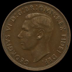 1950 George VI Penny Obverse