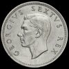 South Africa 1952 Silver 5 Shillings Coin Obverse