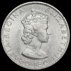 Bermuda 1964 Elizabeth II Silver Crown Obverse