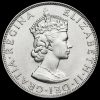 Bermuda 1964 Elizabeth II Silver Crown Obverse