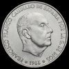 Spain 1966 Silver 100 Pesetas Obverse