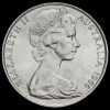 Australia 1966 Elizabeth II Silver 50 Cents Obverse