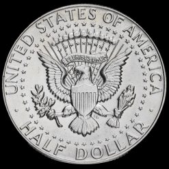 USA 1966 Kennedy Silver Half Dollar Reverse