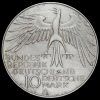 Germany, 1972 Silver 10 Deutsche Mark Obverse