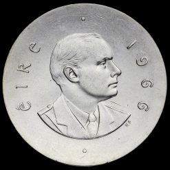 Ireland Éire 1966 Silver 10 Shilling Easter Rising Anniversary Coin Obverse