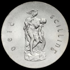 Ireland Éire 1966 Silver 10 Shilling Easter Rising Anniversary Coin Reverse