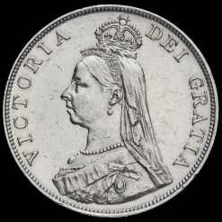 1888 Queen Victoria Double Florin Obverse