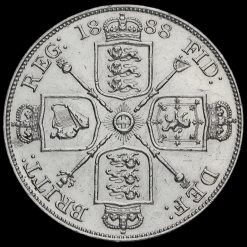 1888 Queen Victoria Double Florin Reverse