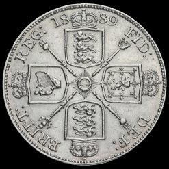 1889 Queen Victoria Double Florin Reverse